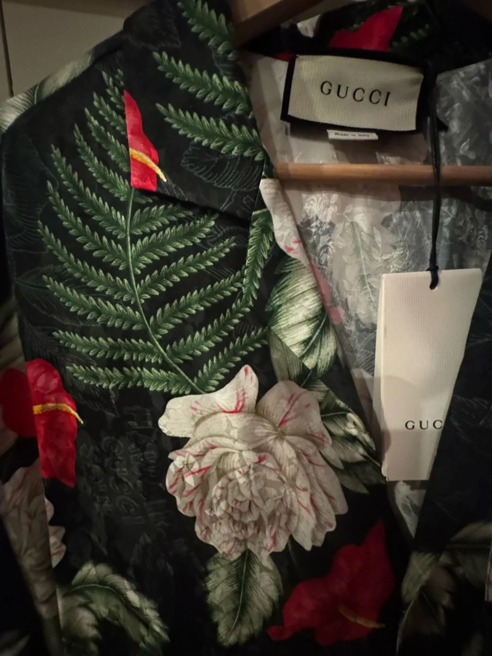 limited edition “ MAISON DEL'AMOU Sine AMORE” for GUCCI Button-Down Shirt